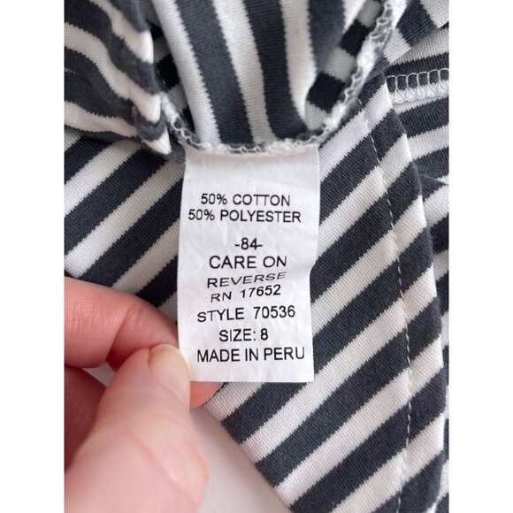 Florence Eiseman Striped Keyhole Dress 8 - Picture 5 of 9